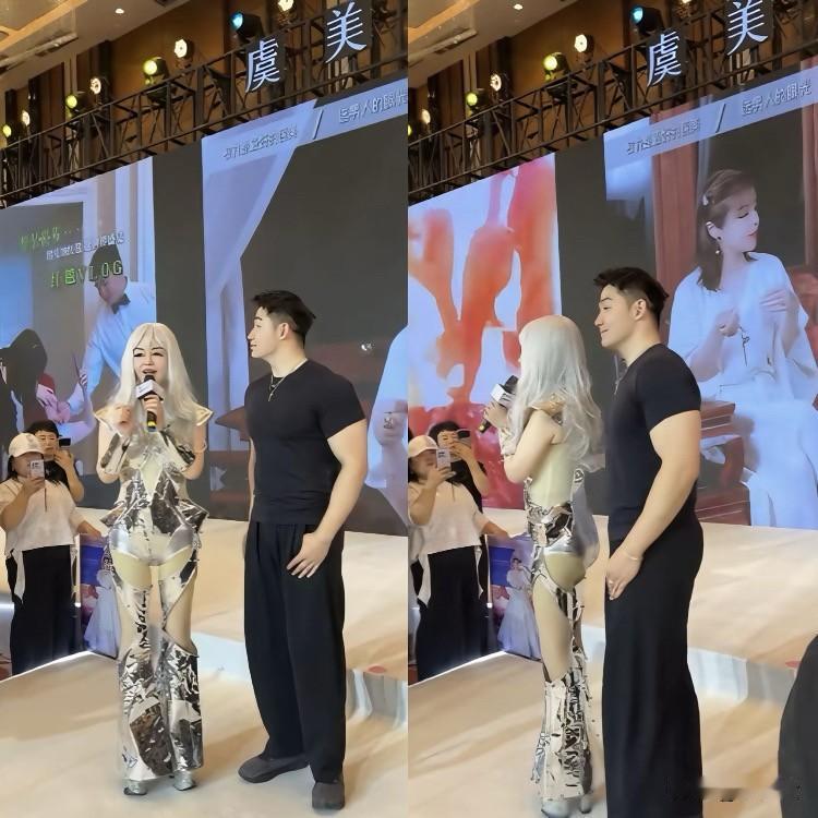 于文红这身“白发魔女”造型，是要跟小男友比嫩吗？真不是我瞎说，刚看到于文红这照