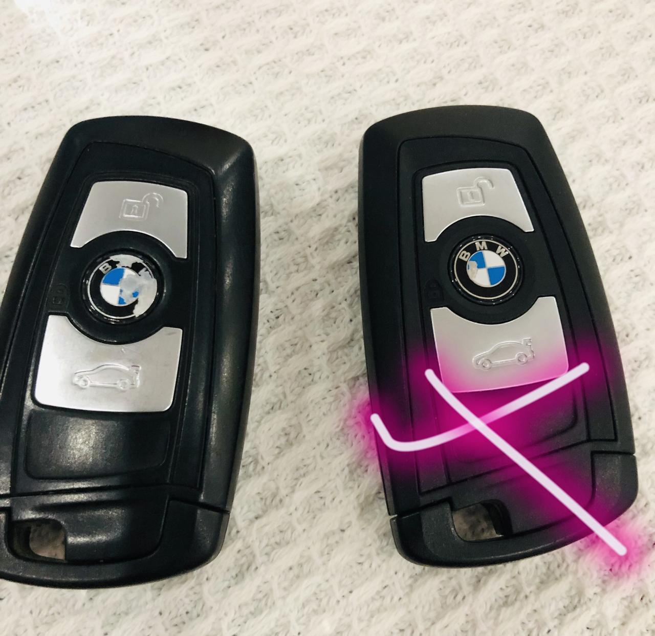 我有一把备用车钥匙，大概一年没用了，今天拿出来用，没任何反应，我以为没电了，换了