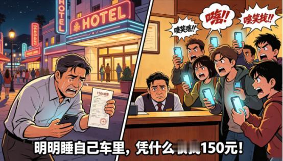 前阵子全网怒喷的新疆酒店收150元车内住宿费，反转了！首发报道的官方媒体公开致歉