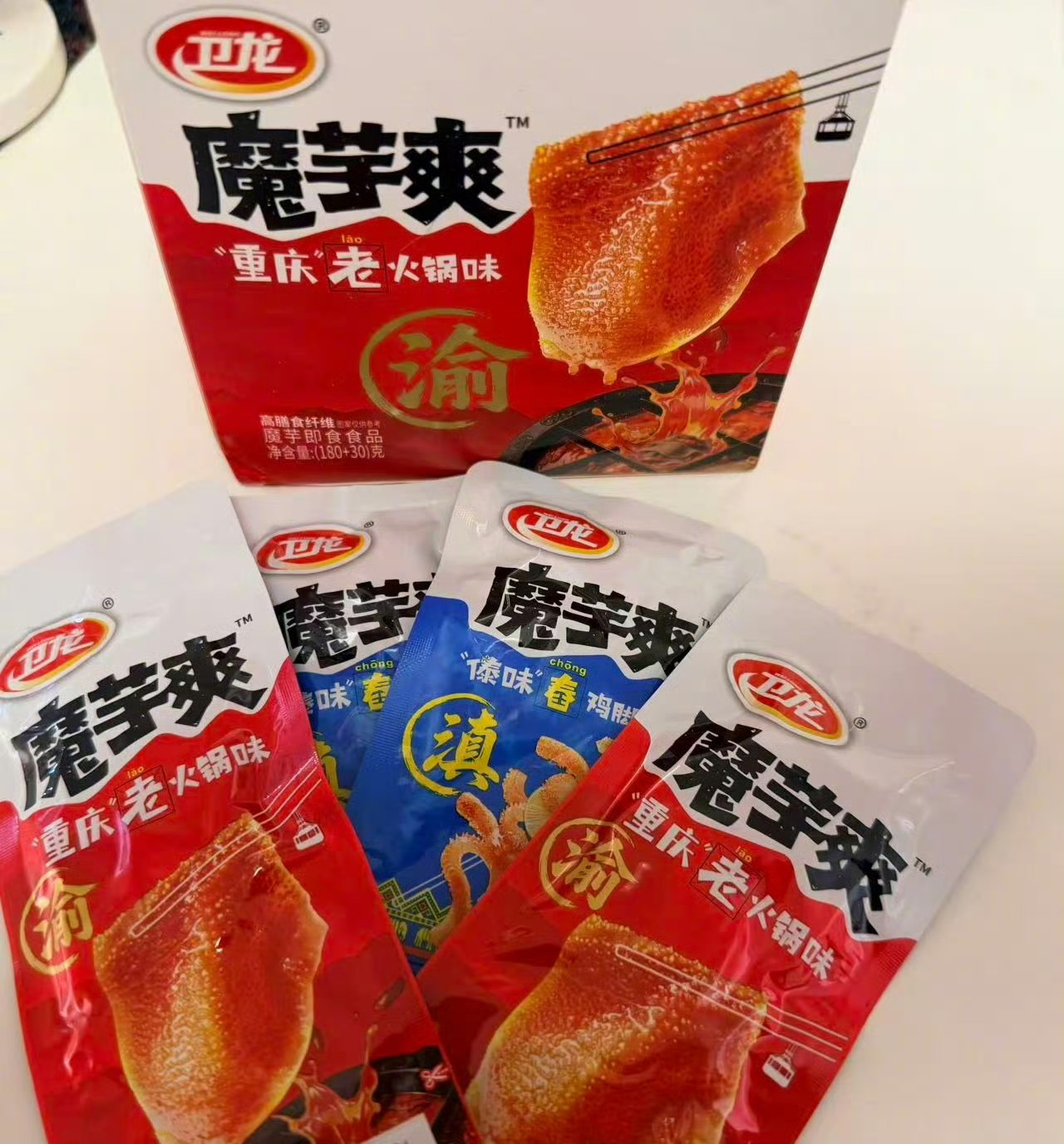 卫龙魔芋爽被海关查出来二氧化硫超标，我很少吃零食，要是特别馋了也就去山姆超市买点，贵有贵的配料表，便