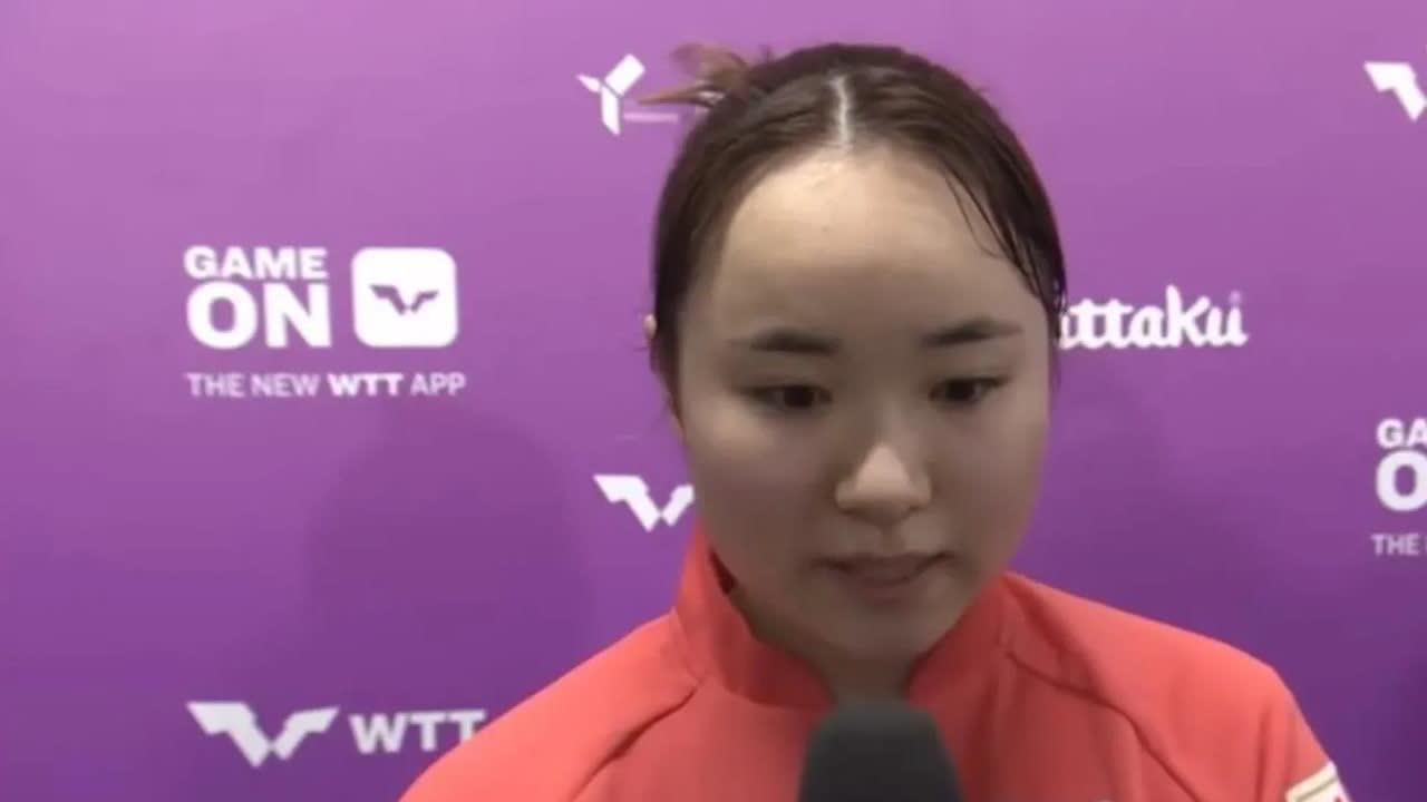 伊藤美诚还是非常谦逊的，2-3输给石洵瑶后，接受采访盛赞对手伊藤美诚表示