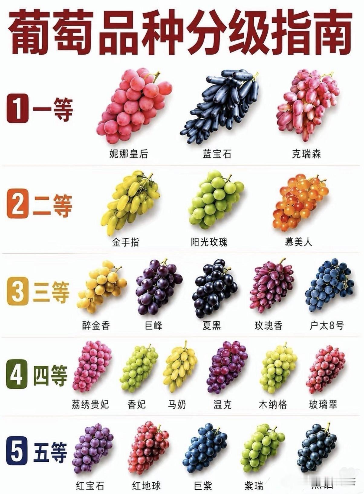 说实话，一等品葡萄没吃过的人举个手。