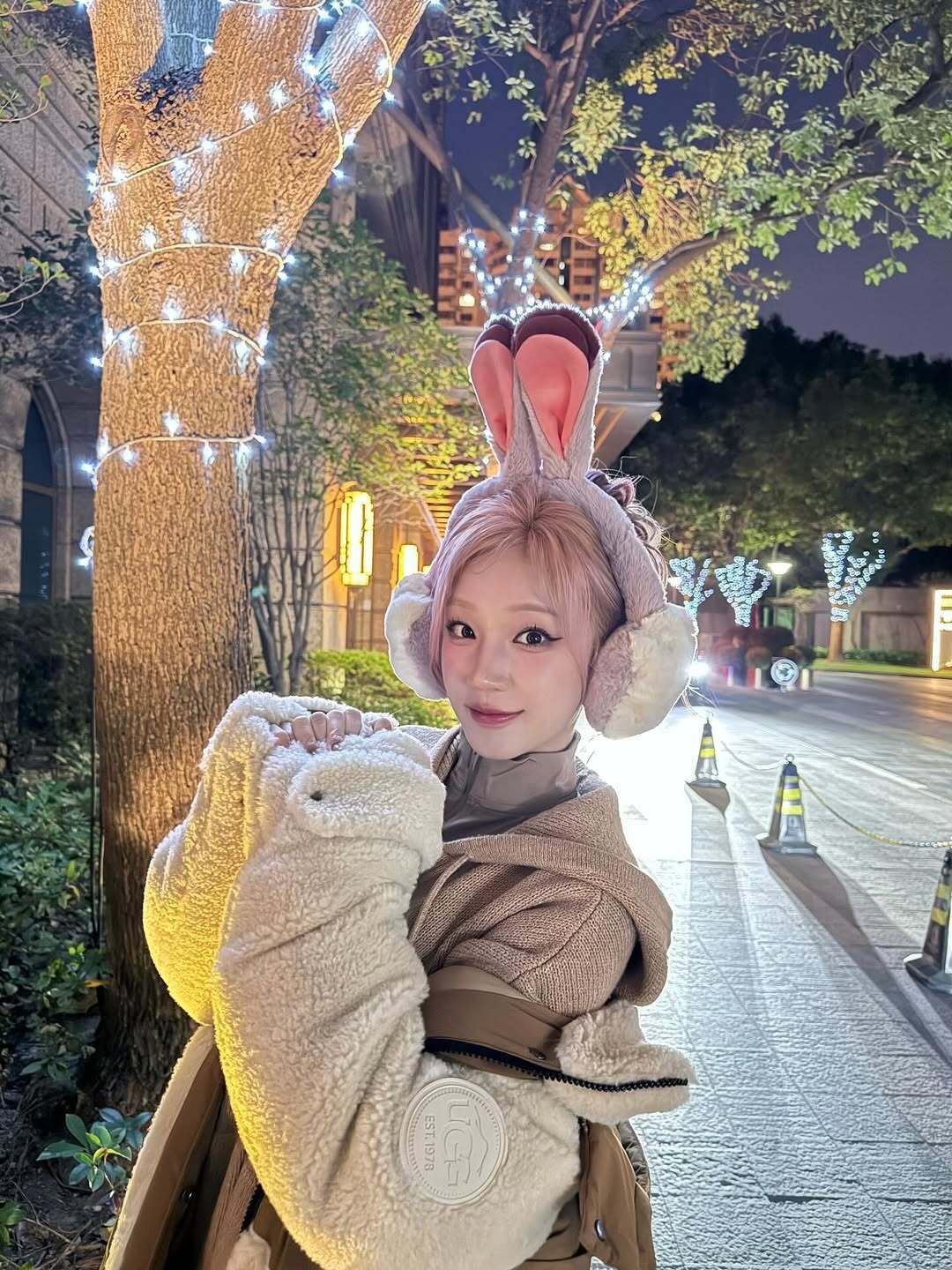 宋雨琦朱迪耳朵雨琦宝宝真的好可爱啊真的好像小兔子(>^ω^<)好喜欢好可爱宋雨琦