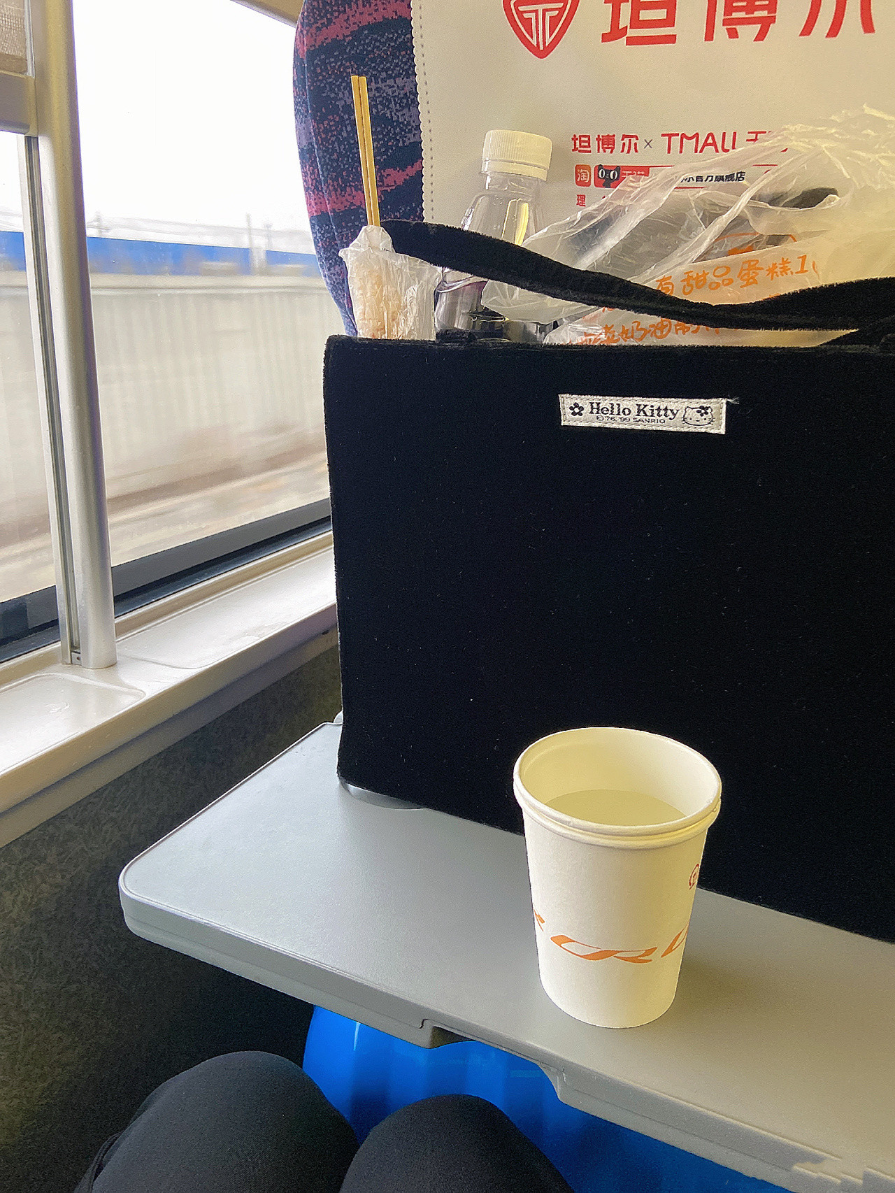 在高铁上的十分钟被三个乘务姐姐关心高铁上C座D座齐刷刷伸手