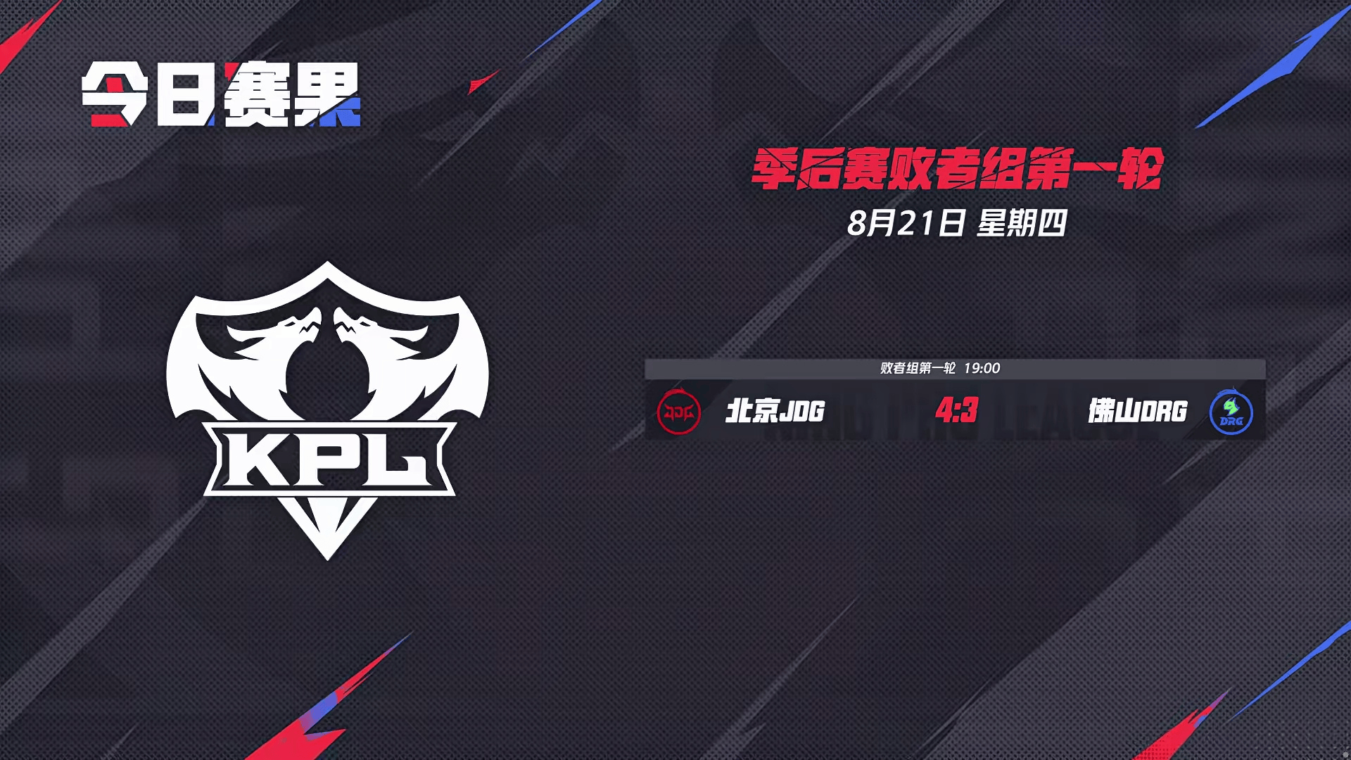 [赛果]JDG创造队史, 梦岚场均团战伤害TOP1, 明日红狼大战