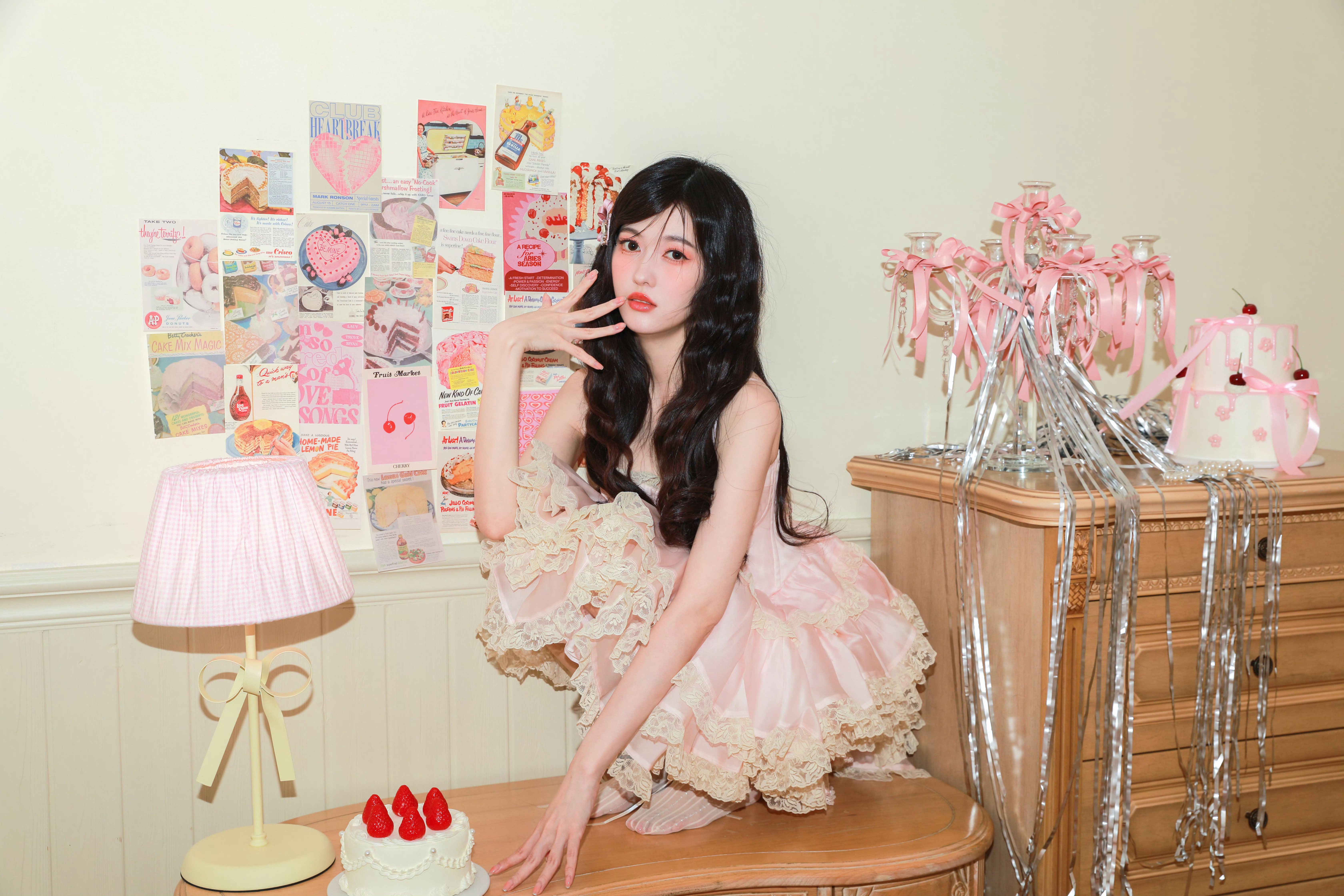 陆婷玉0704生日写真🍓🎂🌸​​​