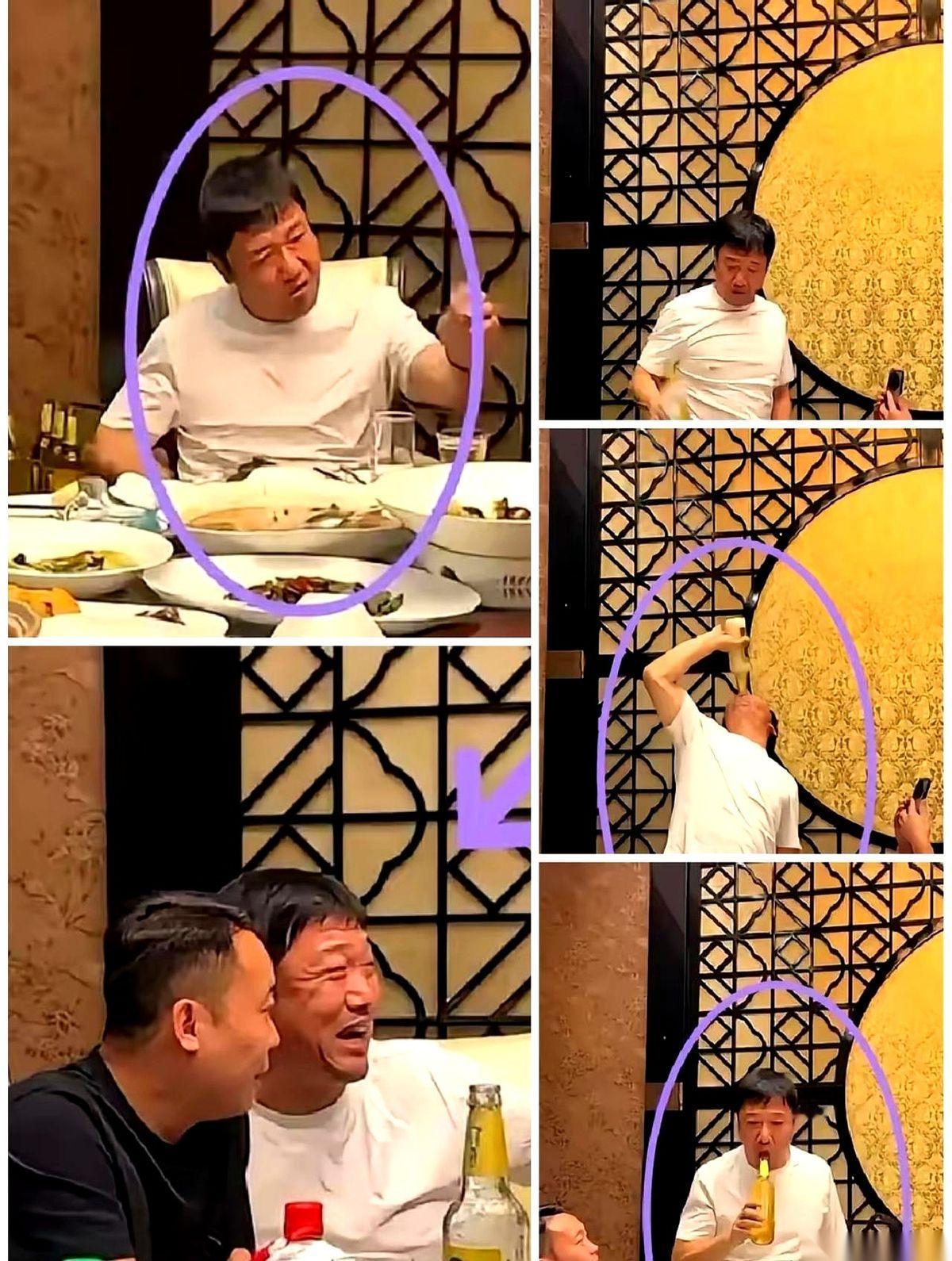 最近刷到一个贾冰的饭局视频，有点东西。他和黄晓明，一个46，一个48，但俩人往