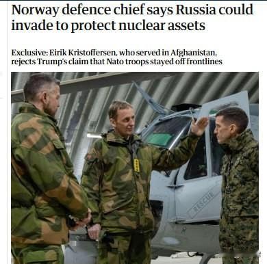 【原来与俄罗斯的直接联系一直都在】挪威武装部队总司令埃里克·克里斯托弗森在