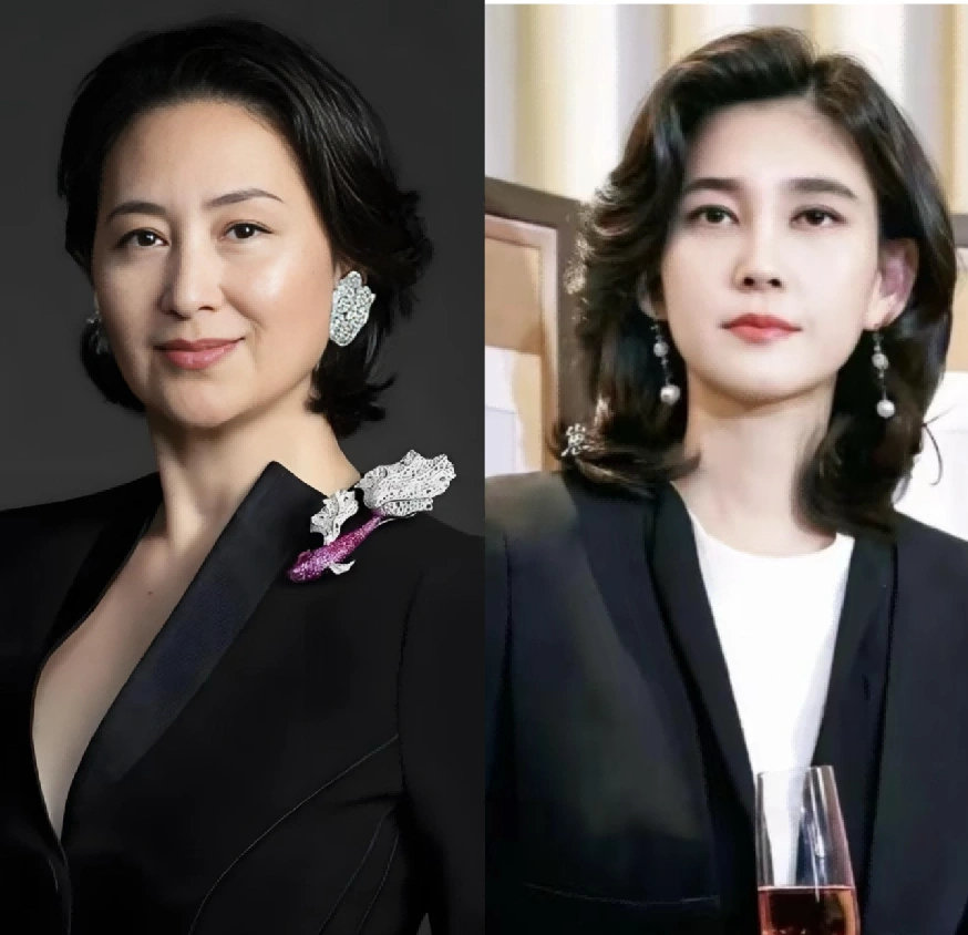 看李富真何超琼穿搭我悟了：真名媛压根不靠金银撑场面​