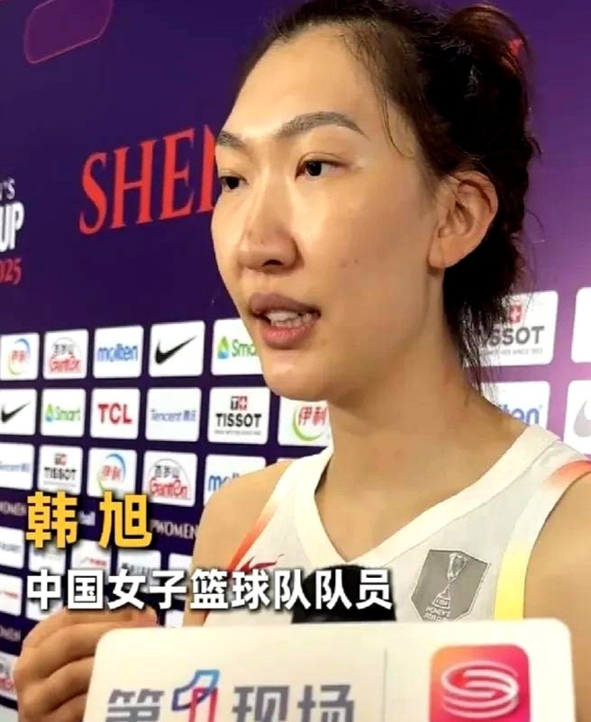 中国女篮85-51战胜新西兰队，赛后韩旭接受采访主要谈到了张子宇首先子宇要提
