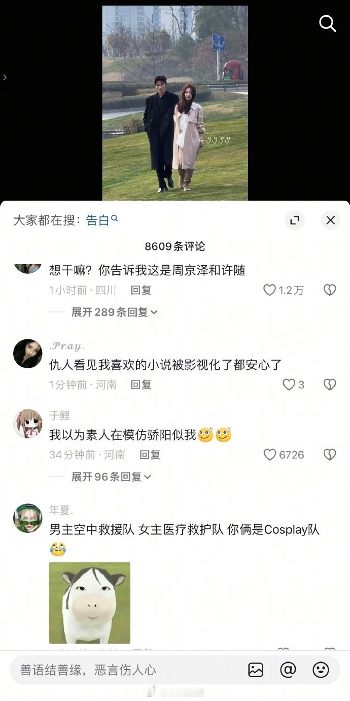 怎么拍成这样了…可惜了让两个天选古人拍现偶