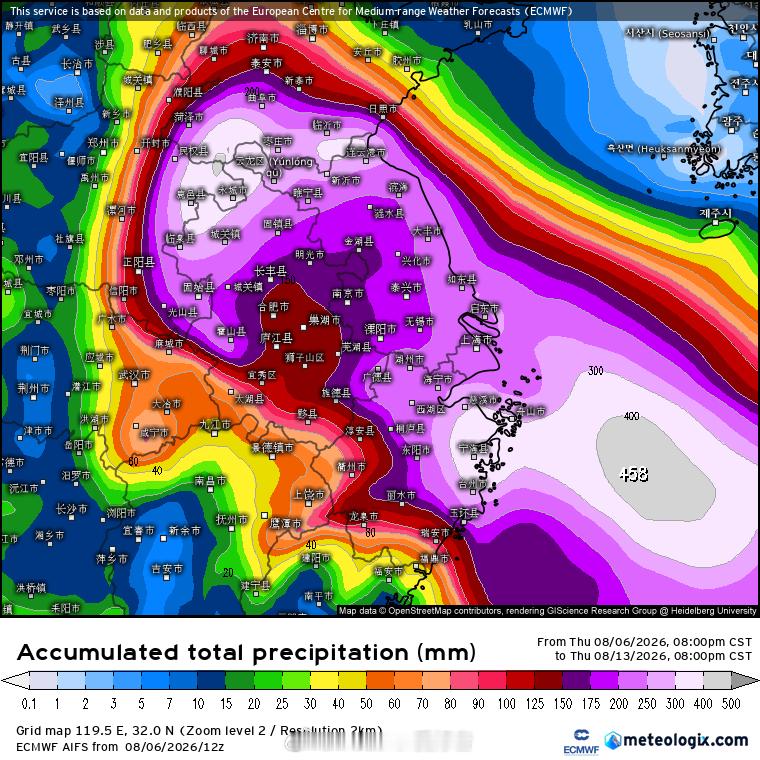 台风白海豚【华东地区警惕连续强降雨】今天，华东地区的天气总体还比较平稳，但今晚开