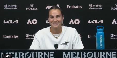 萨巴伦卡表示，她期待与莱巴金娜一决高下“她是少数几个和你一样大力击球的球员之一