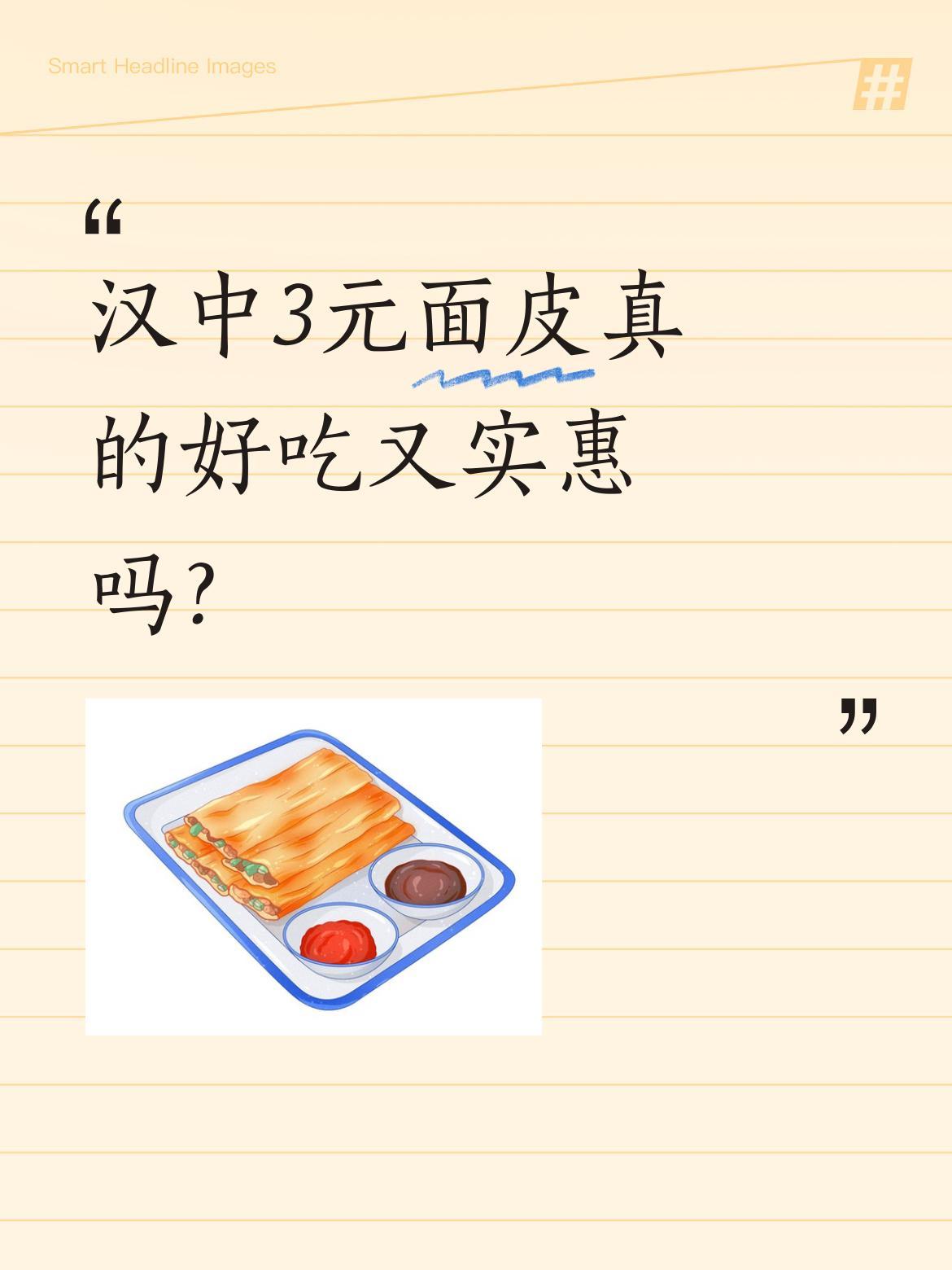 汉中3元面皮真的好吃又实惠吗？端午路过汉中，孩子想吃面皮，刚好遇到最近很火的"