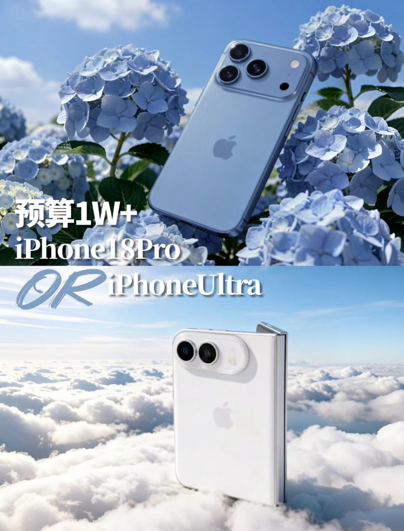 #苹果折叠手机价格#网传国行官方256G起步14999左右但是首批产能少，首发现货大概率要加价2-3