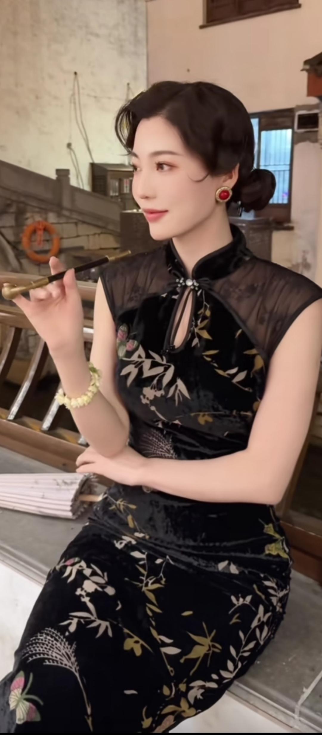 优雅旗袍，复古韵味，时光倒流！