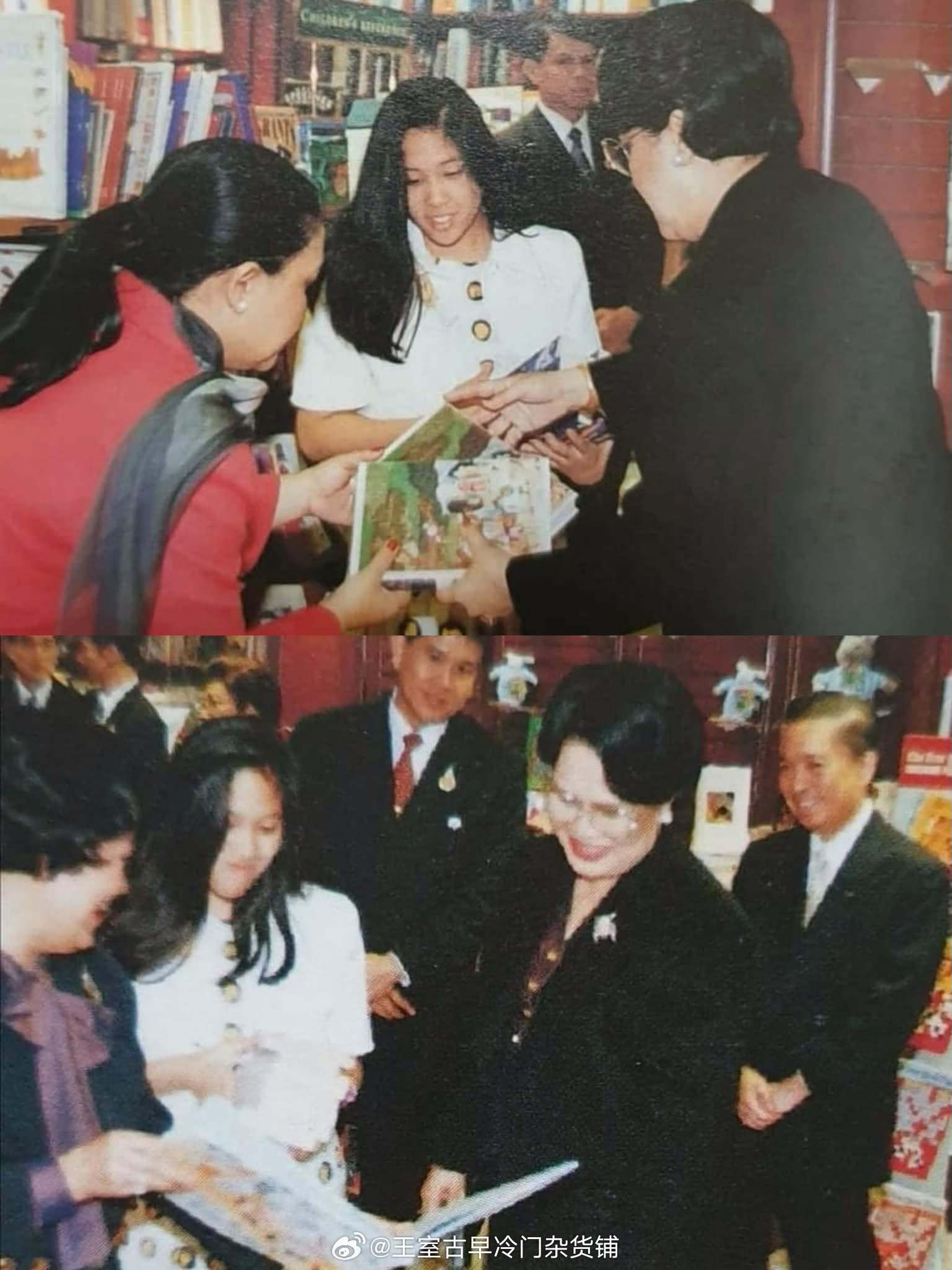王室王室泰国王室暹罗往事“一起来讲鬼故事”老照片：1995年，红唇姐获得霍普金