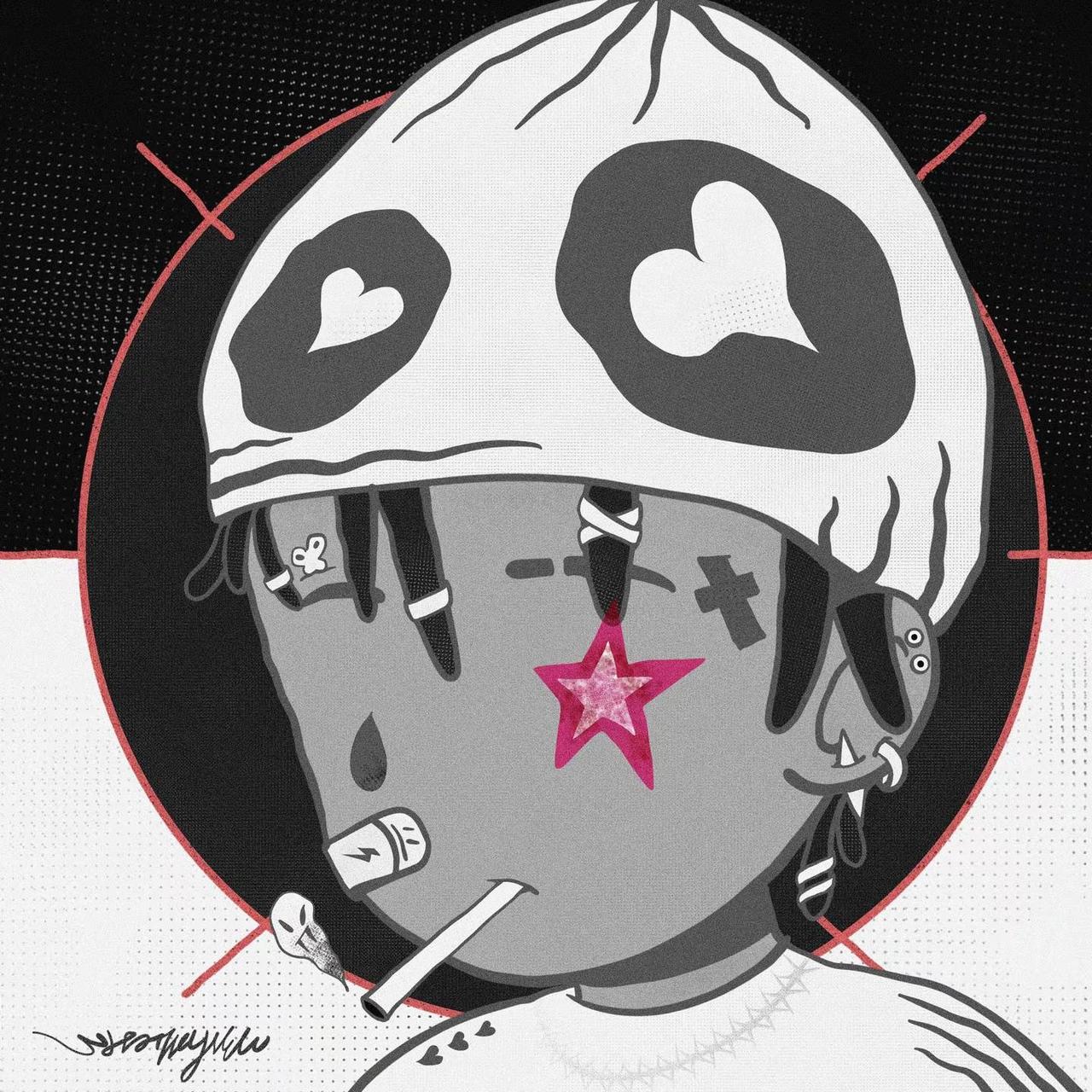 ⚫️STFU⚫️。急头白脸来一套壁纸&头像🫢美式男头像手绘壁纸原创绘画贩