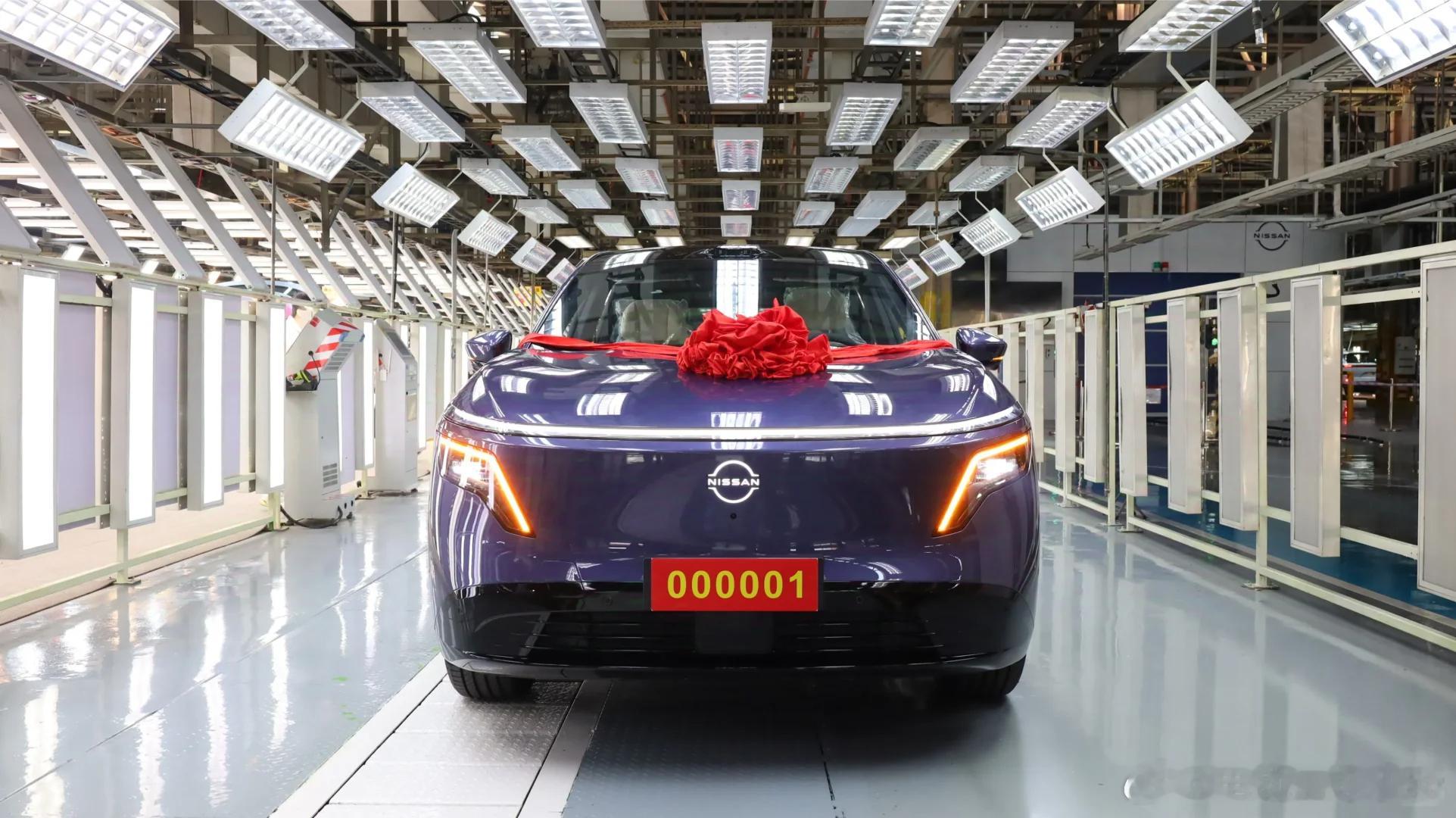 昨天，东风日产首款中大型SUVNX8在花都工厂量产下线作为东风日产N序