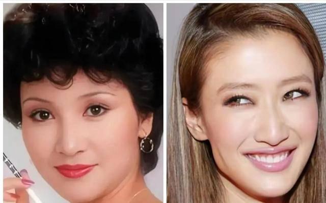 谢婷婷复刻狄波拉绝美气质，母女日常温馨趣事太好嗑都说谢家基因绝了，谢婷婷和
