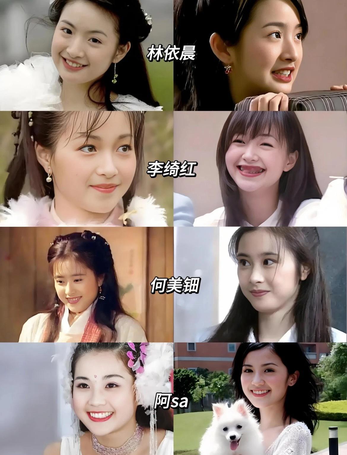 果然，真正的可爱是不需要演的真正的可爱是不需要演的，她们随意一笑就会觉得可爱爆了