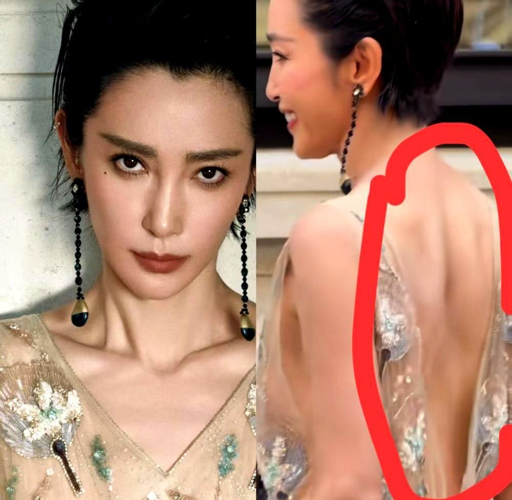 我跟你讲，这次阿玛尼高定秀，李冰冰的背，直接把我看傻了！她硬生生靠着常年泡健身