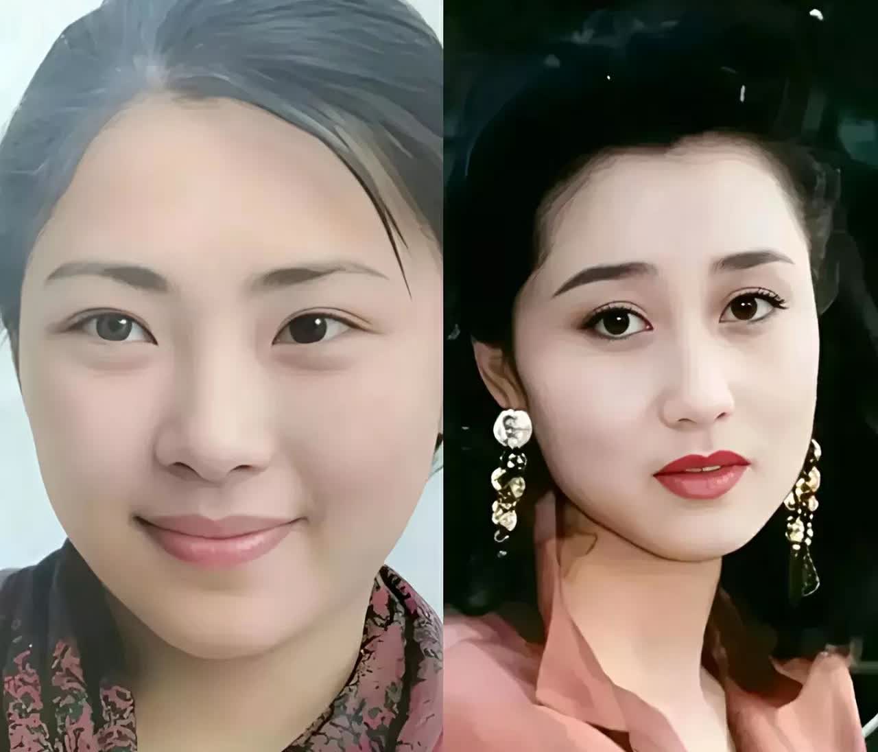 大家看一看瞧一瞧说说看，究竟是利智漂亮还是黄秋燕漂亮呀？我觉得还是黄秋燕清纯、甜