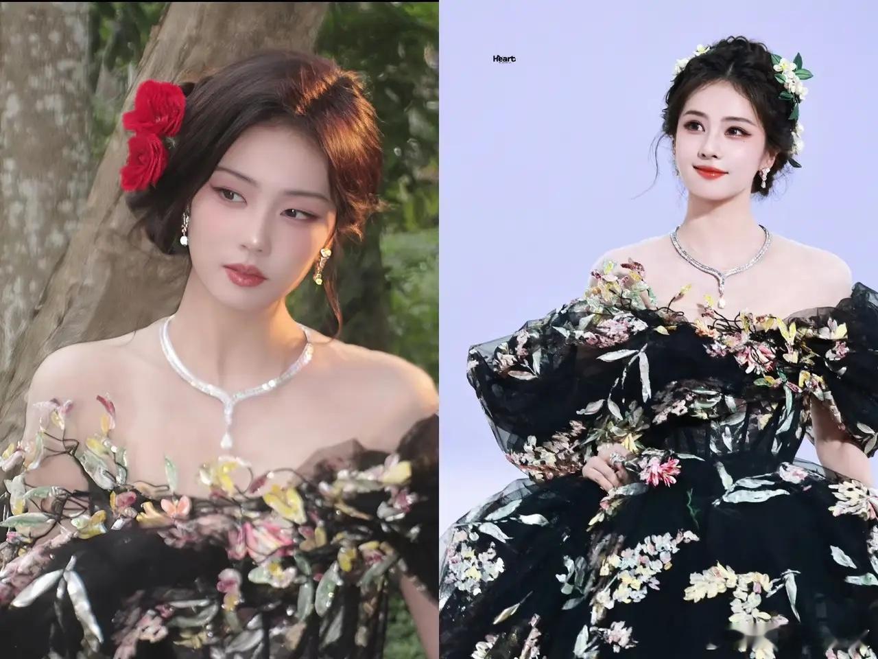 白鹿这次在这星光大赏上，差了一点意思的原因找不到，原来不是红玫瑰不好看，也不是白