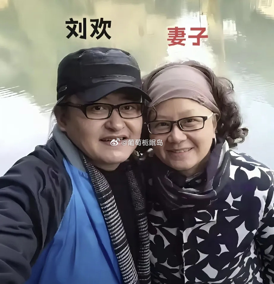年轻的卢璐高高的额头，乌发浓密，她和丈夫刘欢的感情非常好。后来刘欢生病了，卢璐悉