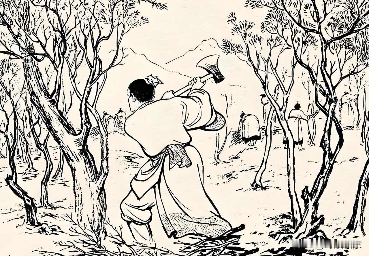 唐朝时，薛仁贵麾下有一名极为勇猛的牙将，名叫雷堂。他腰间总插着一柄利斧，那便是他