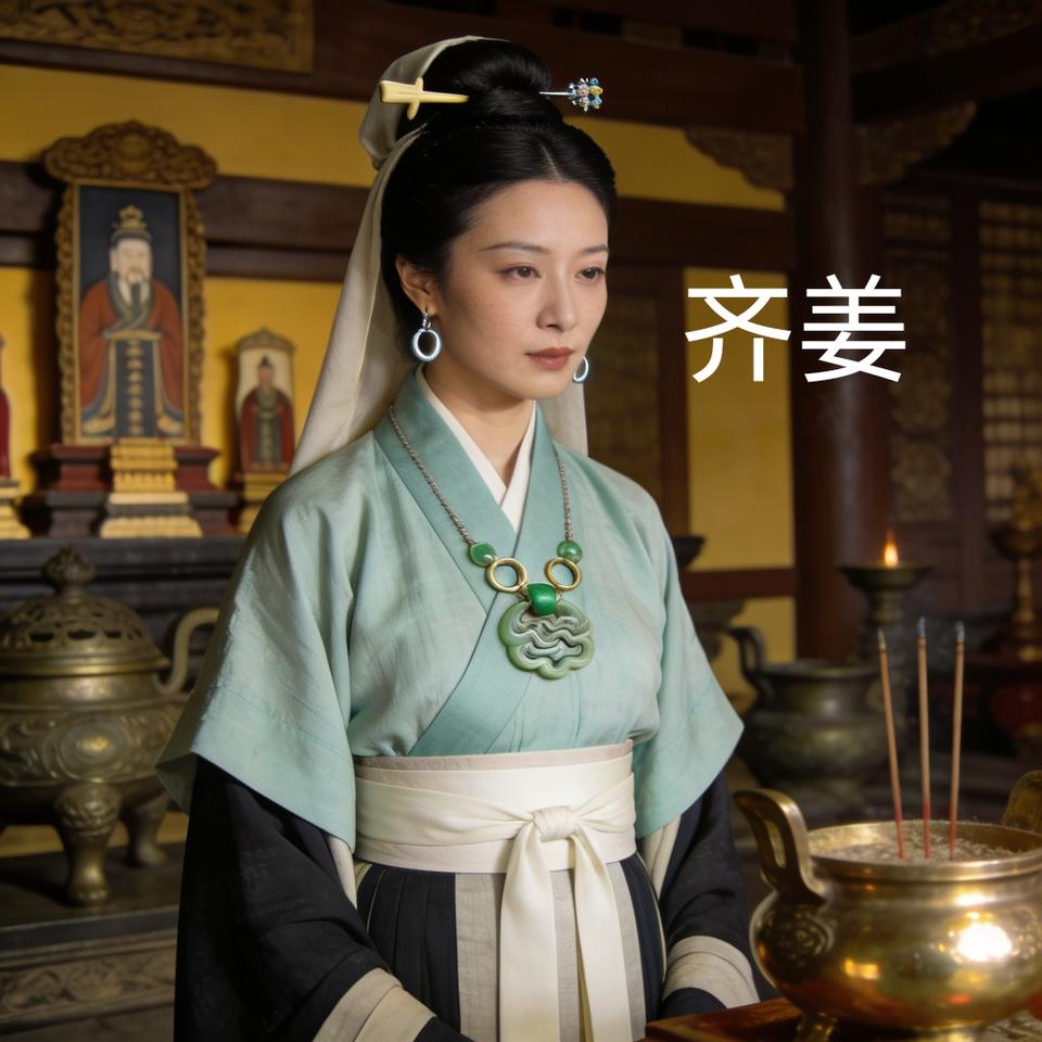 齐姜：醉遣霸主，藏在春秋霸业背后的清醒奇女公元前651年，齐国都城临淄（l