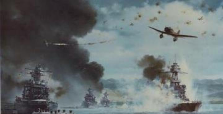 1941年，日本偷袭珍珠港，炸毁美军22艘舰艇，188架战斗机，大获全胜。策划者