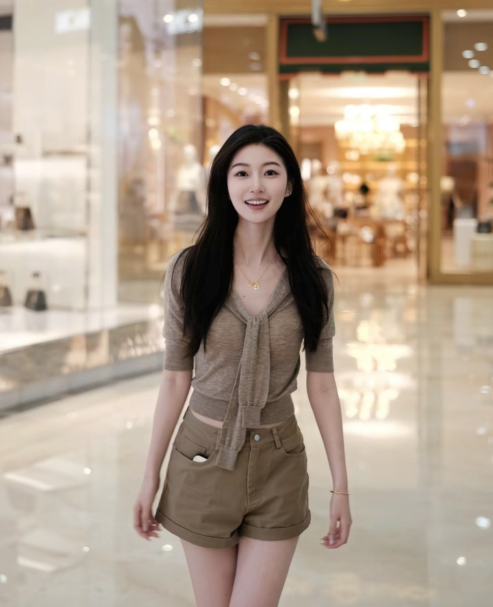 娇小玲珑，曲线优美