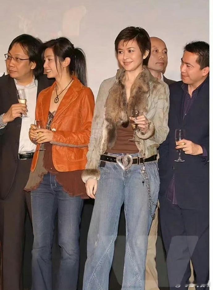 没有美颜滤镜的那个年代的关之琳、李冰冰！