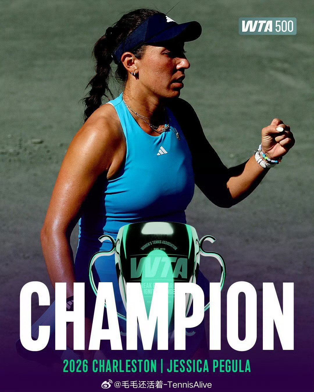 【佩古拉职业生涯决赛战绩一览】2026查尔斯顿500冠军🏆🔥2026迪拜10