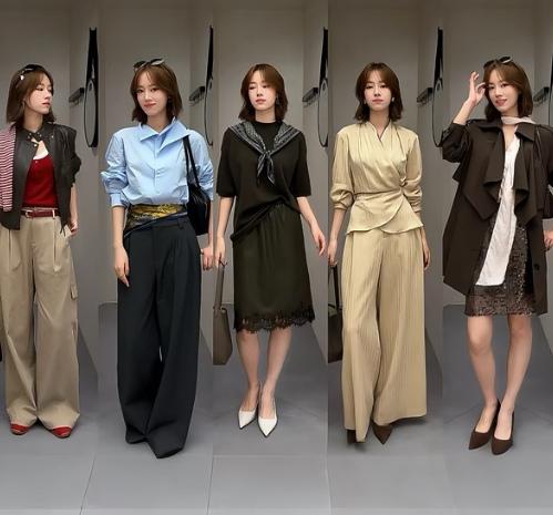 马上参加孩子开学典礼，你们觉得我穿哪一套衣服去好看？