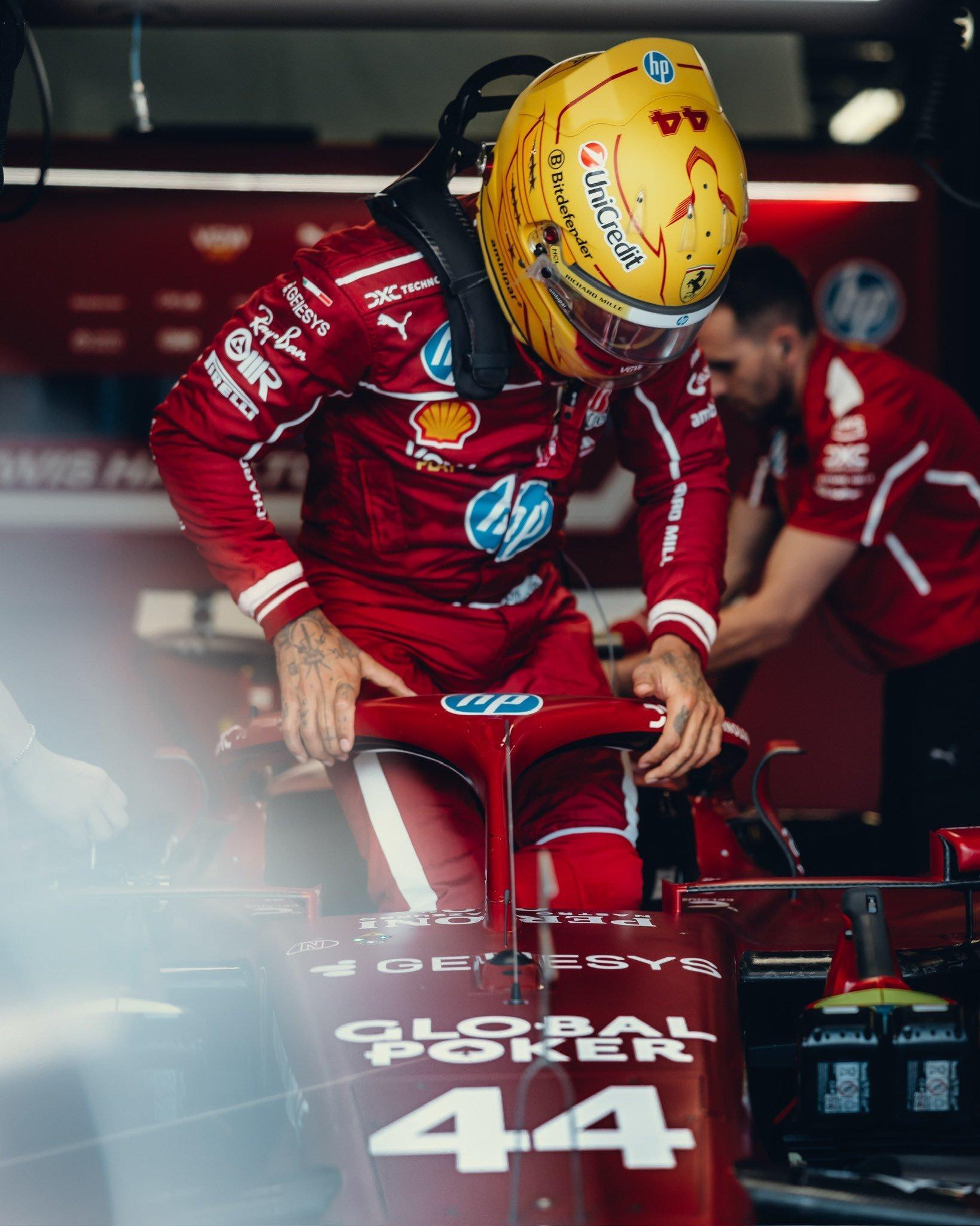 三节练习赛下来，汉密尔顿与勒克莱尔圈速差距在缩小：FP1：0.610秒FP2：0