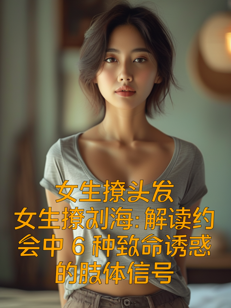 女生撩头发VS撩刘海：解读约会中6种致命诱惑的肢体信号