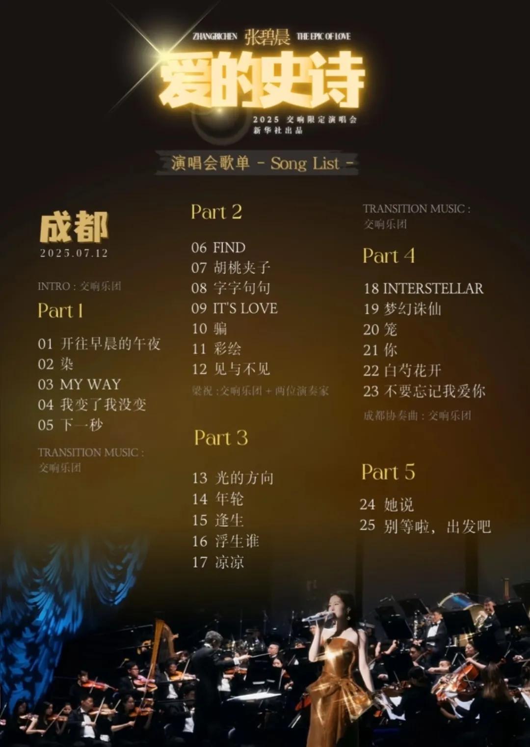 我敢打包票张碧晨是不会凉凉的原因很简单看她开过的演唱会的人都知道，她唱的歌