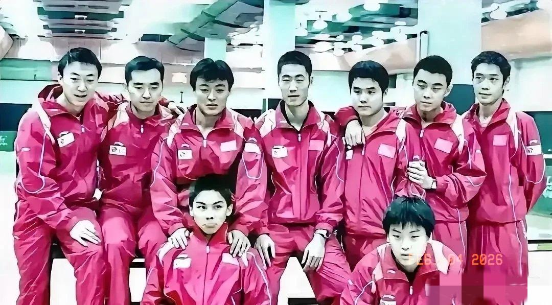 9位国乒男神同框：我认出了马琳，孔令辉，秦志戬，王励勤，王皓，邱贻可，陈玘，作为