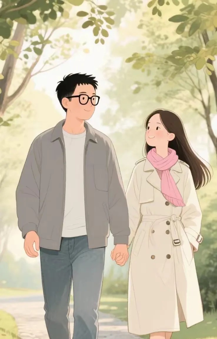 我发现，真心相爱的两个人，即使没有肌肤之亲，还是会日夜思念对方发现。