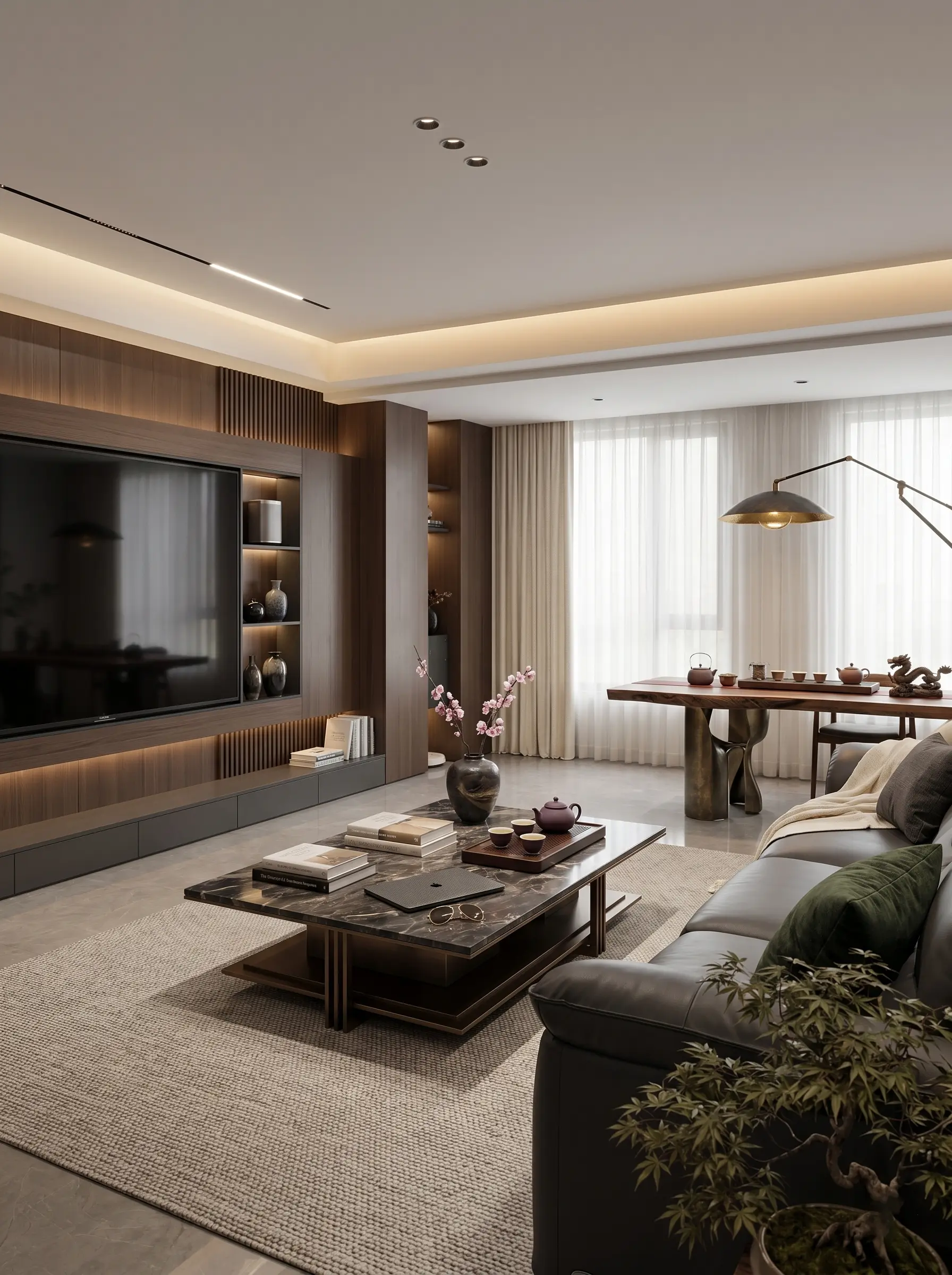 我的天！134m²装个意式比豪宅还高级啦。😆 怕朋友以为我住上豪宅了...