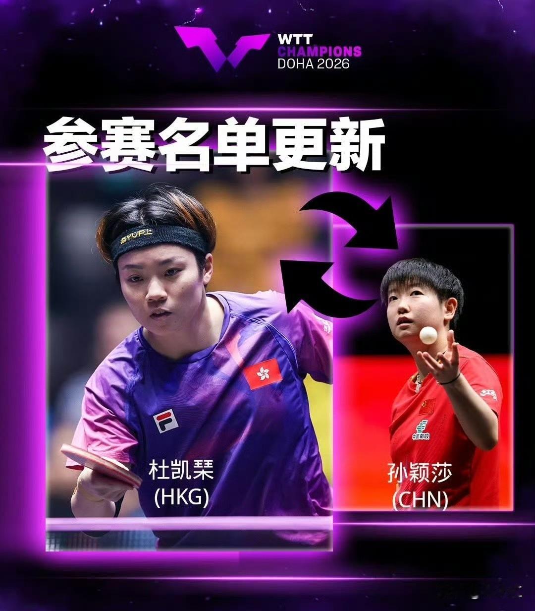 一、退赛事实与伤病原因官方确认退赛：WTT世界乒联于2025年12月29日发