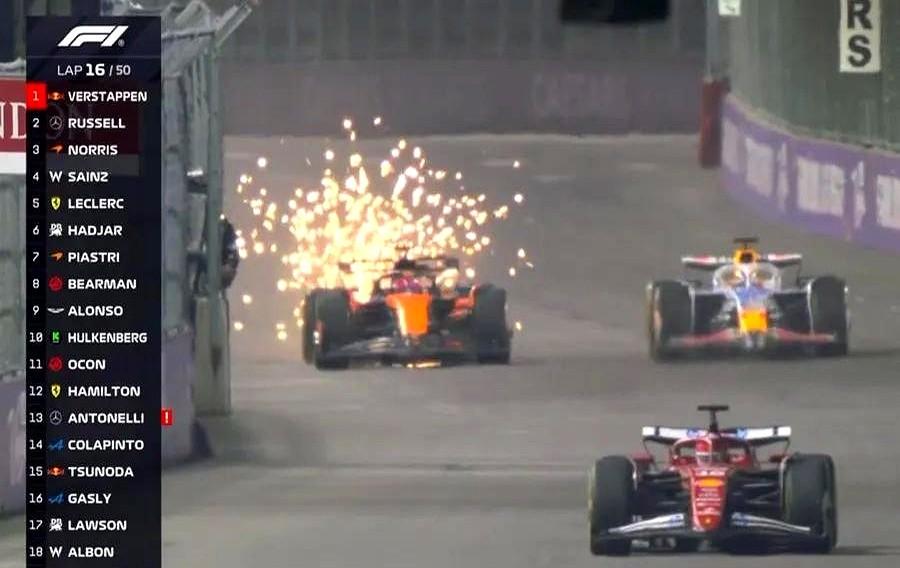 一场F1赛果突然变天，评论区直接炸锅了！原来，迈凯伦双车赛后被查出底板磨损严重，