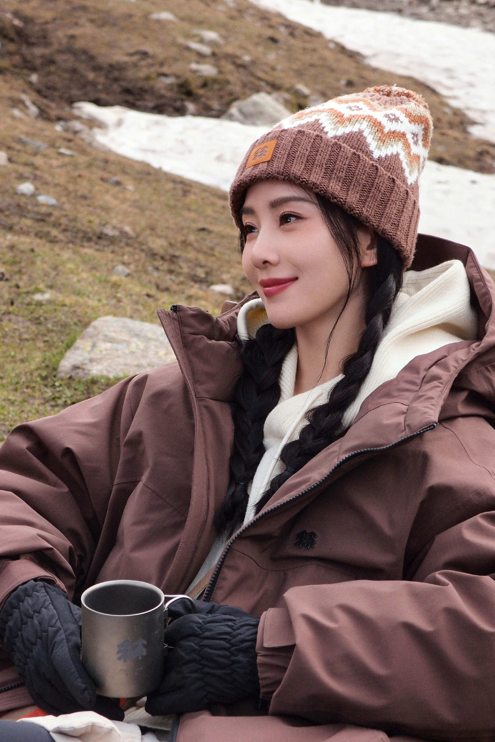 刘诗诗，今日份麻花辫姐姐好温柔。刘诗诗