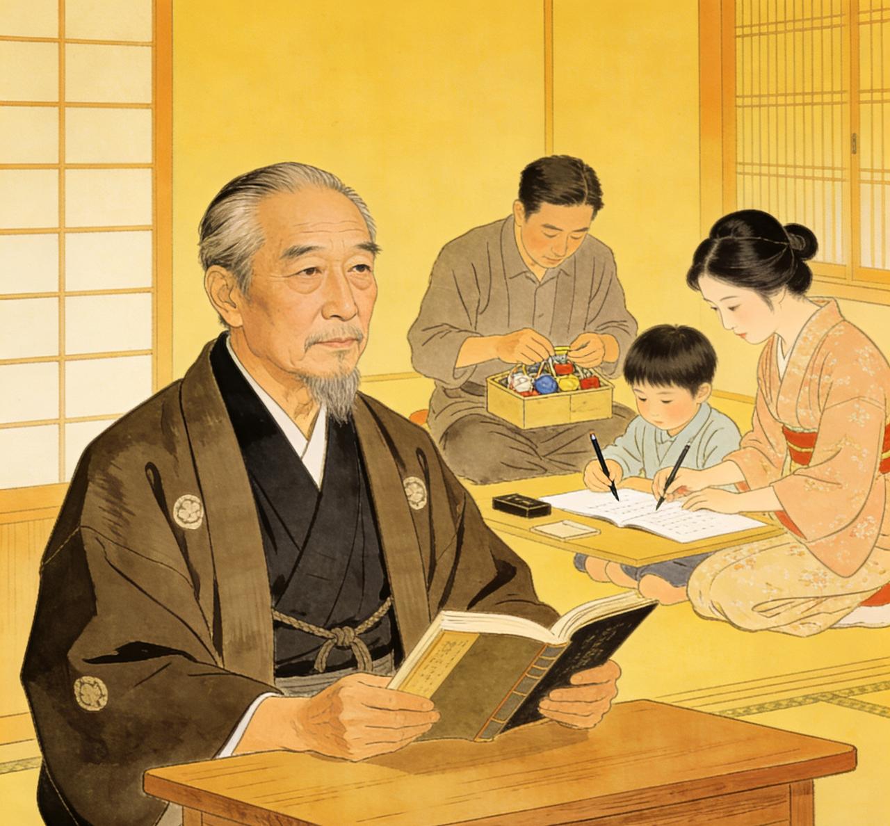 日本教育专家福泽谕吉的这句“家庭是习惯的学校，父母是习惯的老师”，简直说透了教育