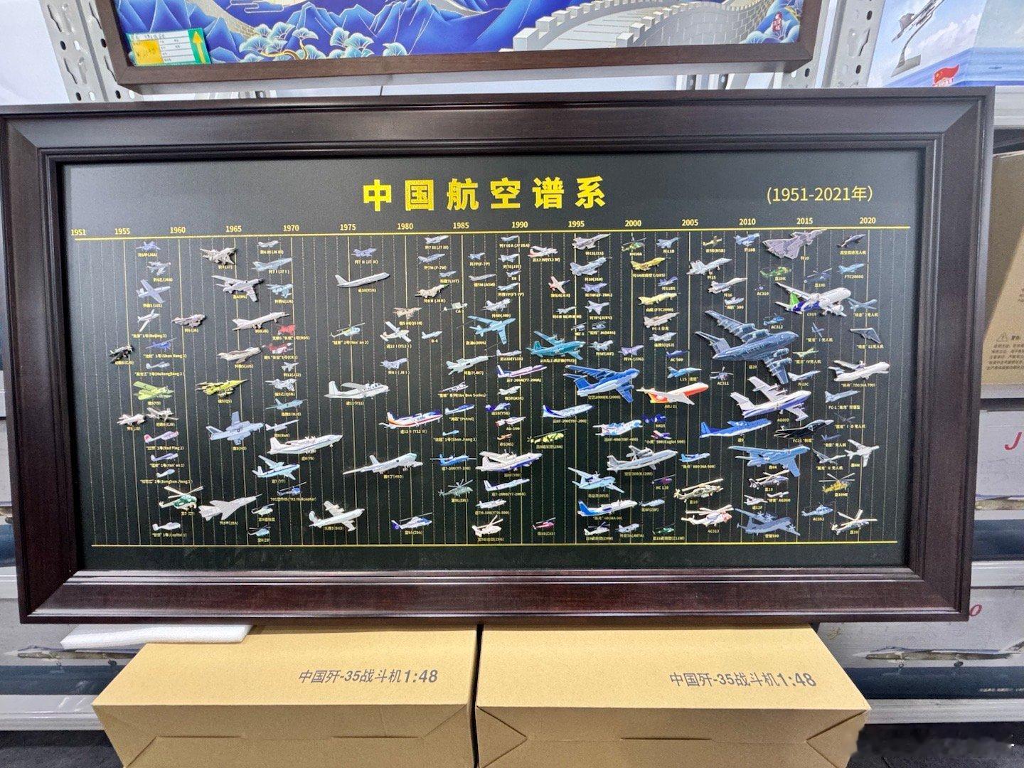 大家觉得这个纪念品值多少钱？长春航空展歼20舱盖打开帅爆了​​​