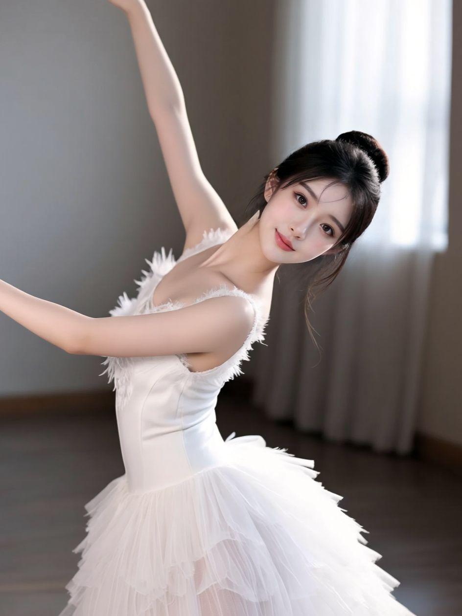 AI芭蕾写真 原来ai写真可以这么美 人生总得有一套ai写真吧 谁拍谁...