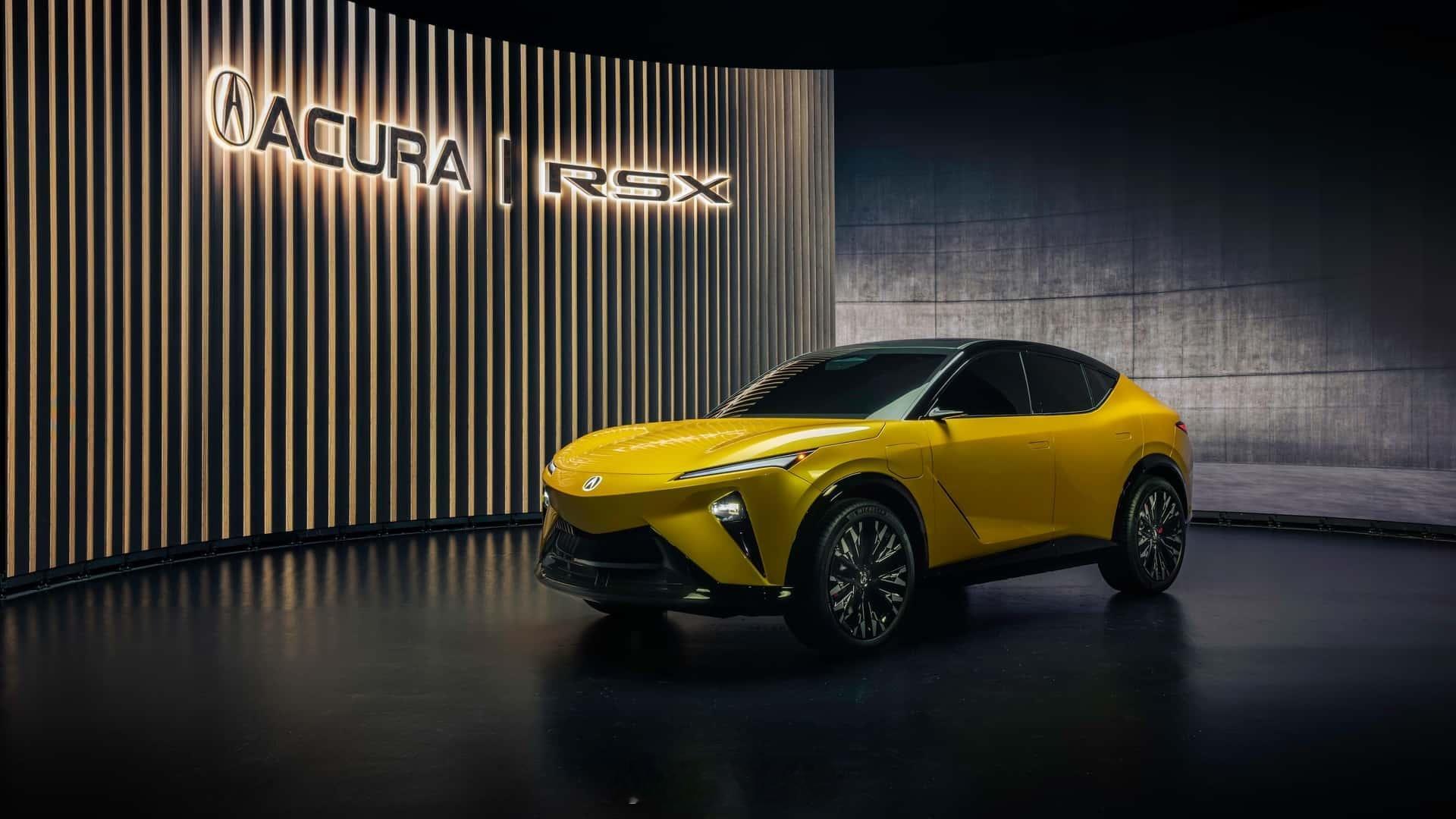 全新讴歌RSX亮相【新车品鉴】全新讴歌RSX亮相，定位纯电动轿跑SUV，将基于