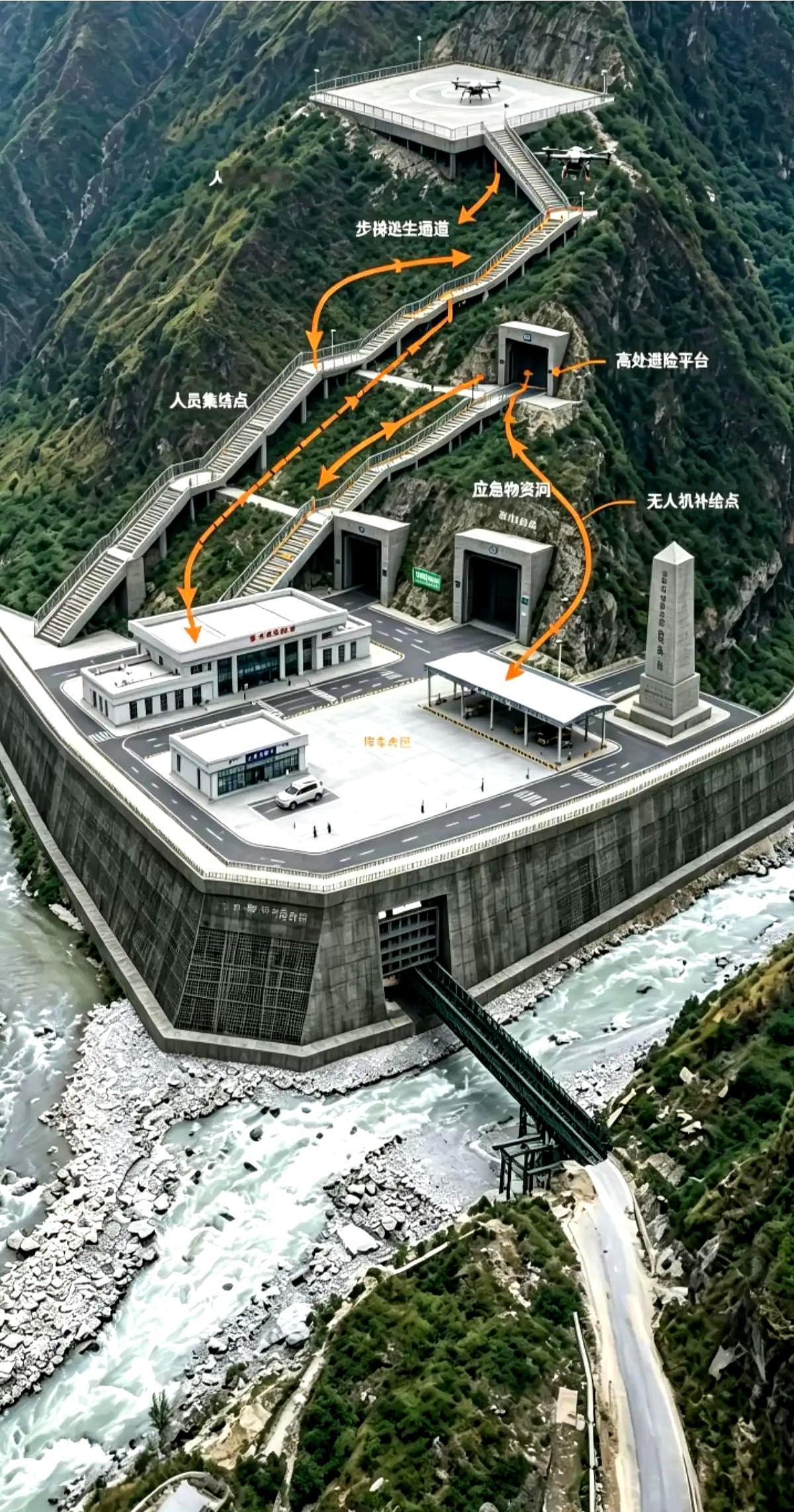 有个更稳的思路：河谷口岸别再让人硬顶，直接全换机器人。吉隆口岸要重建，方案别复